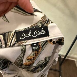 Bad Birdie Jungle Pattern Polo
